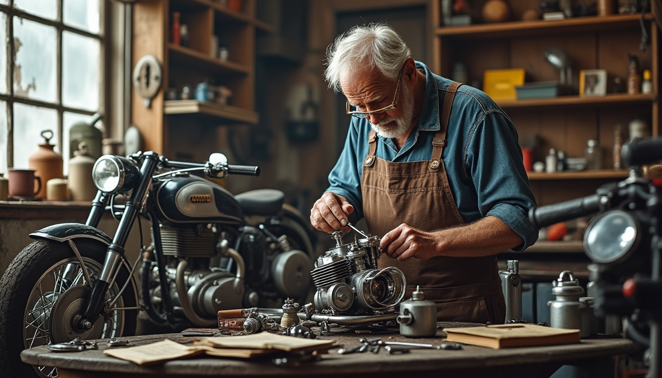 d&eacute;couvrez les gestes rares et essentiels pour entretenir votre moto ancienne et pr&eacute;server son authenticit&eacute;. astuces, conseils d&rsquo;experts et bonnes pratiques pour passionn&eacute;s de belles m&eacute;caniques d&rsquo;&eacute;poque.