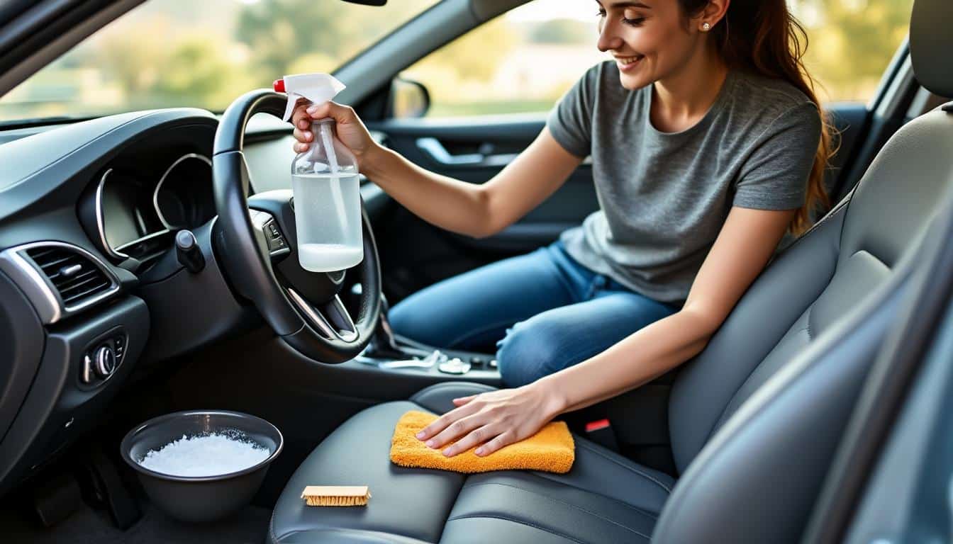 découvrez comment nettoyer l’intérieur de votre voiture efficacement en utilisant des produits faits maison, naturels et économiques pour un résultat impeccable.