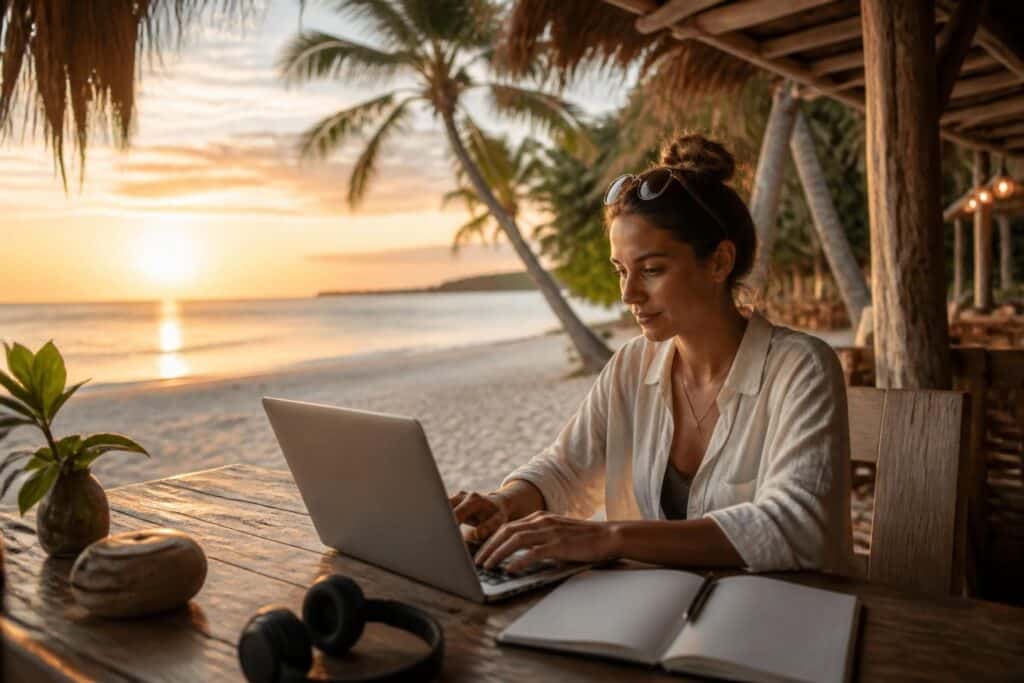 découvrez comment réussir à concilier travail à distance et voyage pour profiter pleinement de la liberté du télétravail tout en explorant le monde.