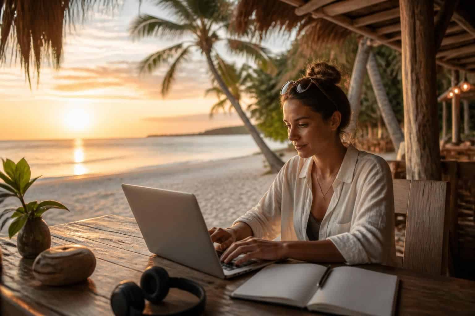 découvrez comment réussir à concilier travail à distance et voyage pour profiter pleinement de la liberté du télétravail tout en explorant le monde.